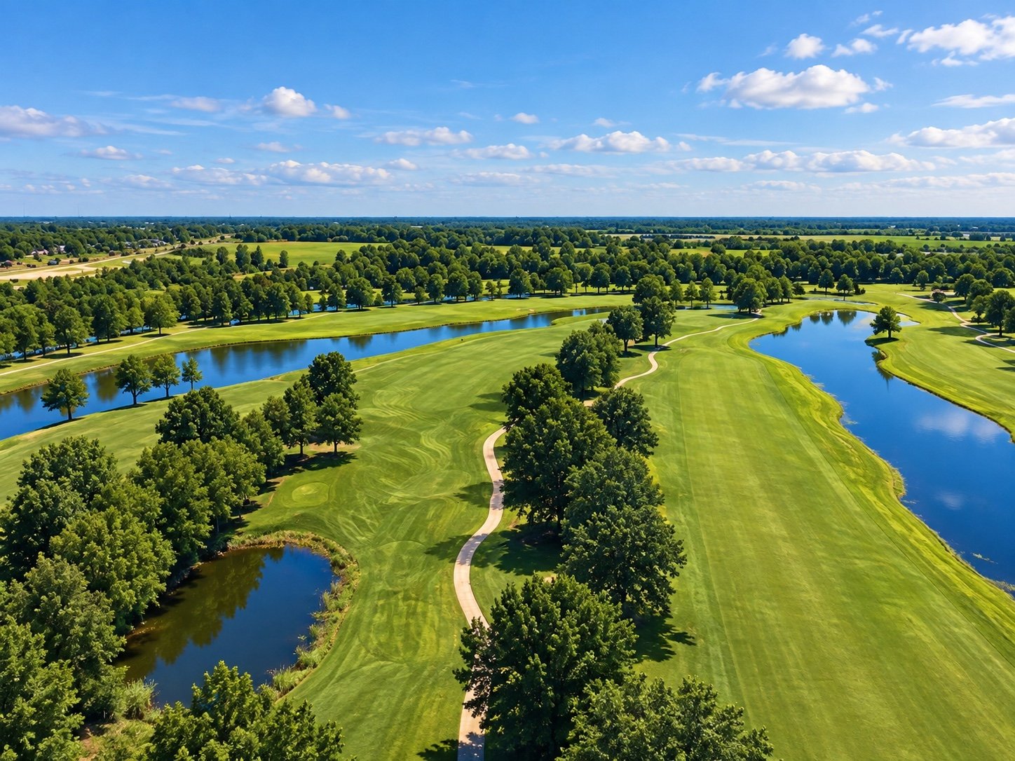 Brownstone Country Club & Resort · Golf course aerial view